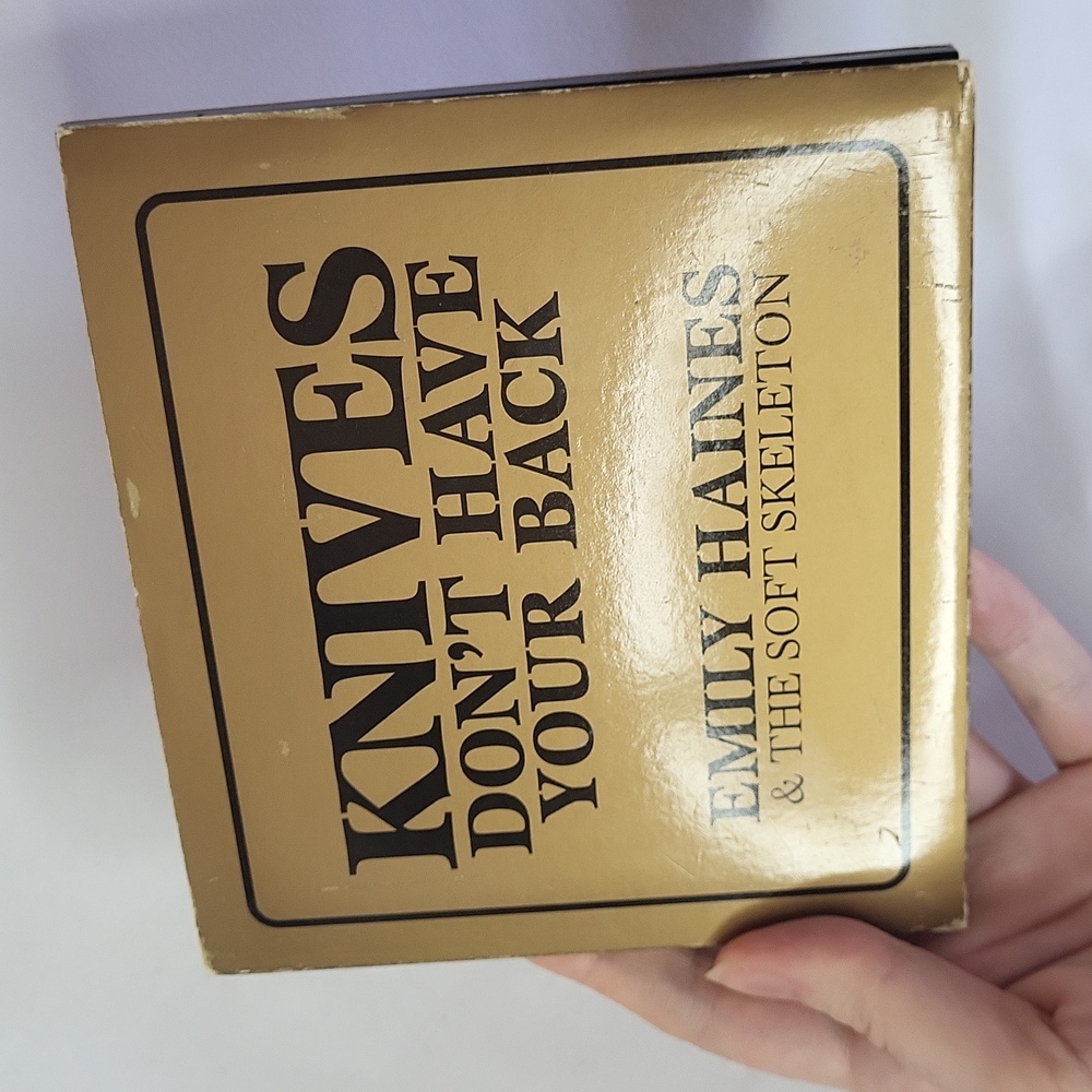 Emily Haines & the soft skeleton Knives don't have your back CD good used condit